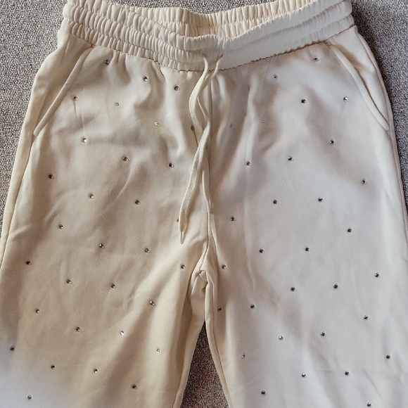 Women's Crem  Polka Dot Pants Size M - Picture 6 of 6